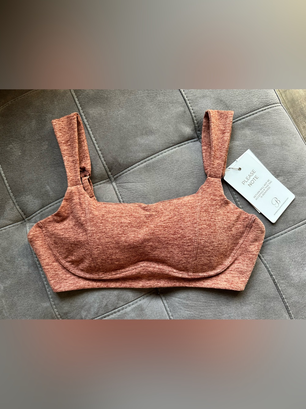 Bombshell Sportswear Chai Spice Halo Bra